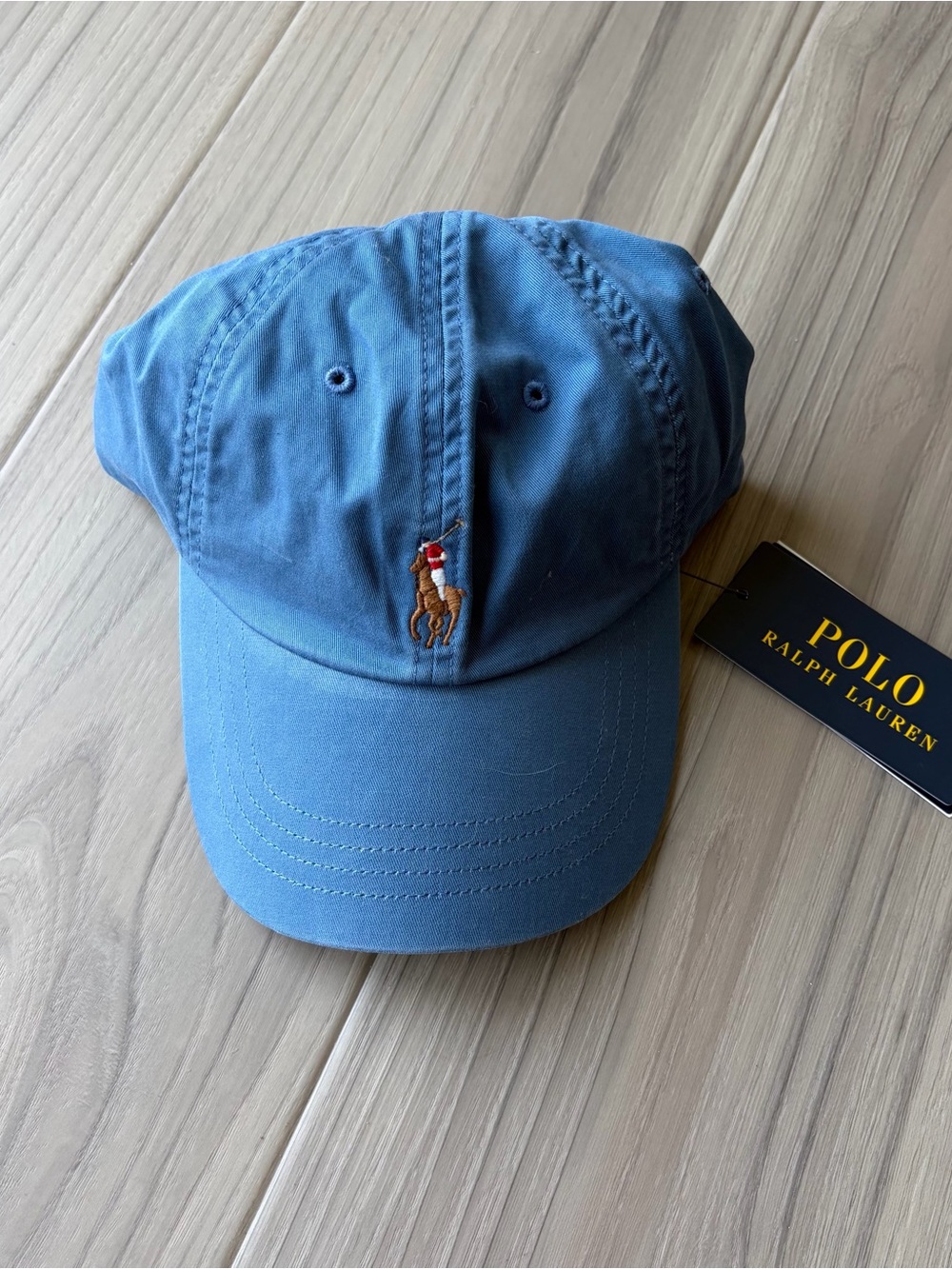 Polo by Ralph Lauren Blue Embroidered Hat